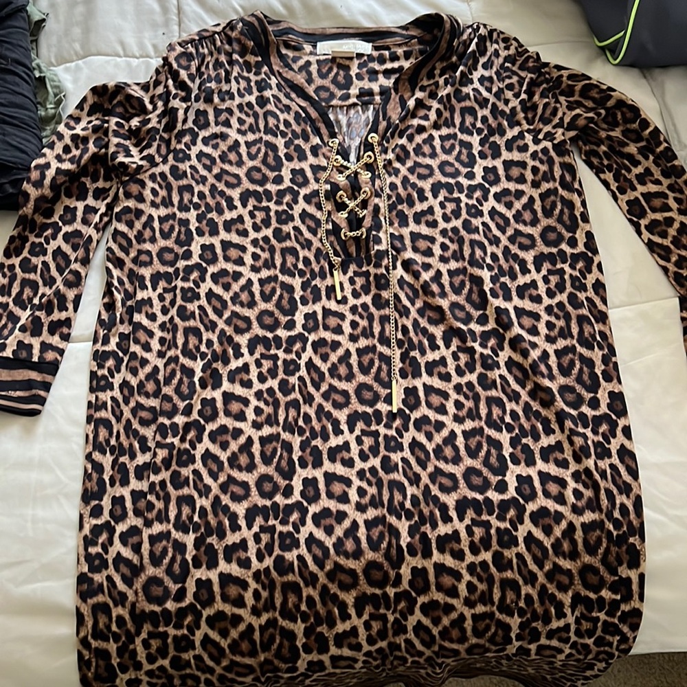 Michael Kors cheetah print dress